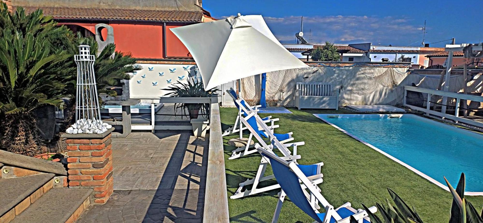 Alloggi Turistici Con Piscina Palestra Jacuzzi Sauna Anzio Luaran gambar
