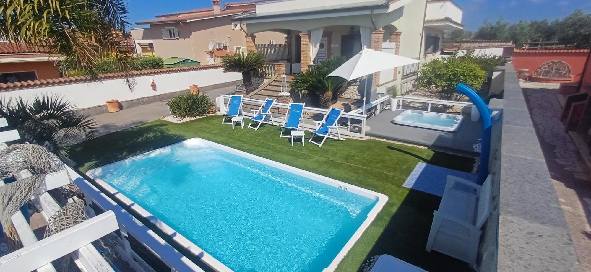 Alloggi Turistici Con Piscina Palestra Jacuzzi Sauna Anzio Luaran gambar